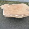 Suar boomstam schijf salontafel doorsnede 150 cm - Afbeelding 2
