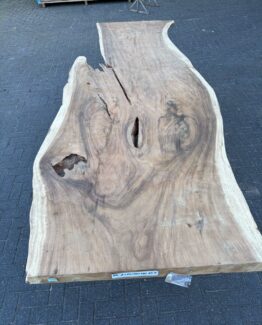 Suar boomstam tafelblad 340 cm